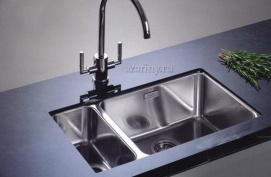 Кухонная мойка Blanco Statura K640-U из нержавеющей стали 